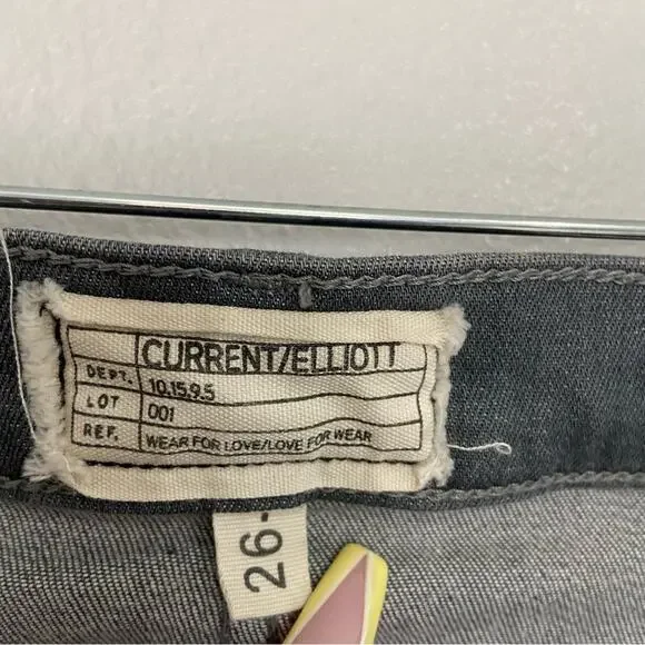 Current Elliott Stiletto Rig Destroy Release Hem